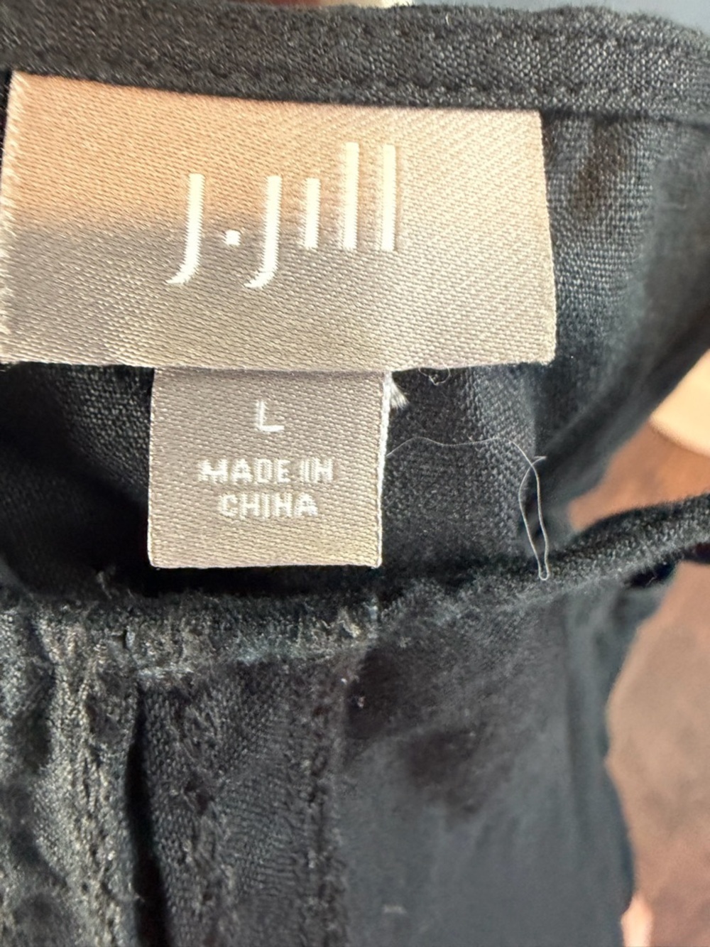 J. Jill Black Linen Shift Maxi Dress - Picture 9 of 10